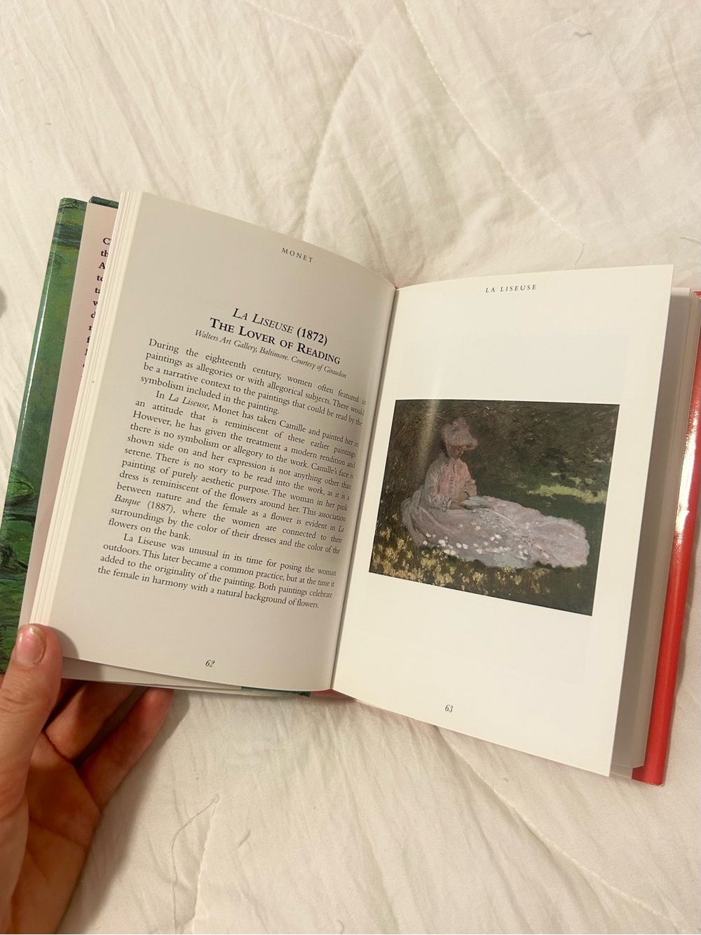 Monet Art Book Claude Monet coffee table book - Picture 2 of 2